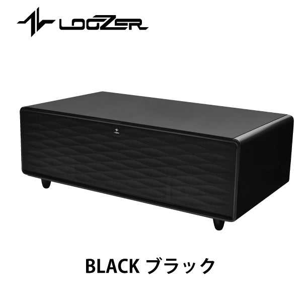 LOOZER スマートテーブル135 冷蔵庫+スピーカー+ワイヤレス充電付