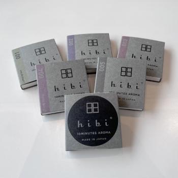 hibi お香 5種の香りギフトセット 紙袋付