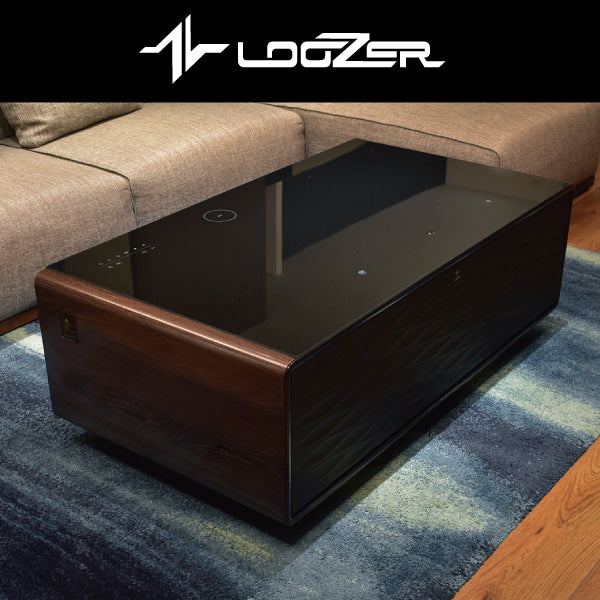 LOOZER スマートテーブル135　冷蔵庫+スピーカー+ワイヤレス充電付